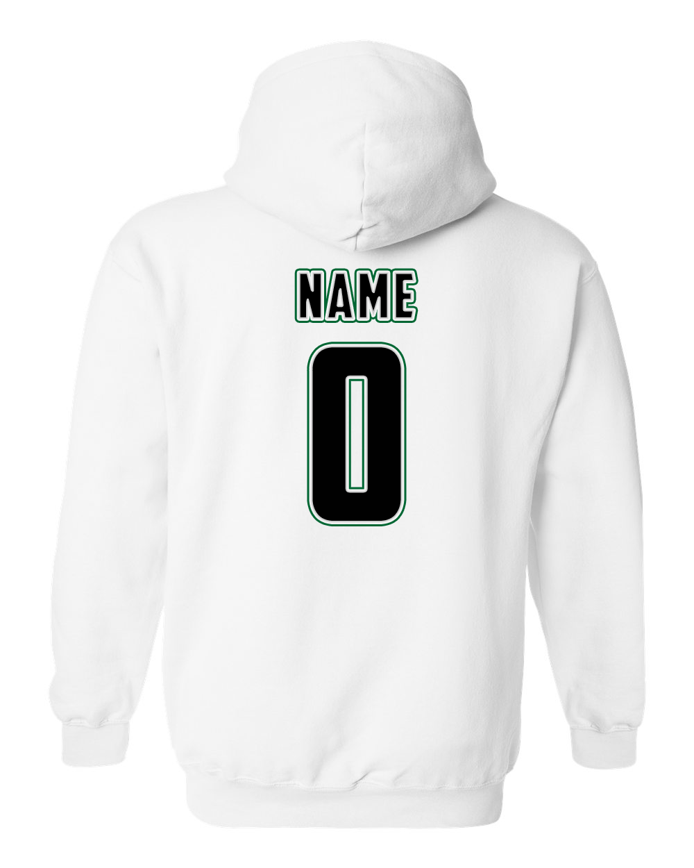 Thunder Bolt Hooded Sweatshirt - White